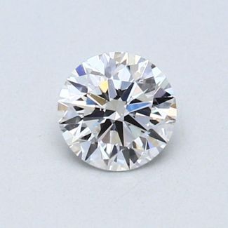 0.5 Carat Round D VS2 VG EX GIA Natural Diamond