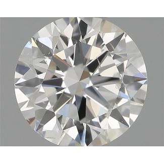 0.50 Carat Round E SI2 VG EX GIA Natural Diamond