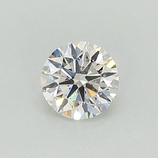 0.36 Carat Round H SI1 EX GIA Natural Diamond