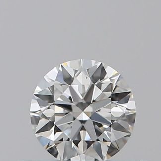 0.3 Carat Round H VVS1 EX GD GIA Natural Diamond