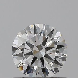 0.5 Carat Round F VS2 EX GIA Natural Diamond