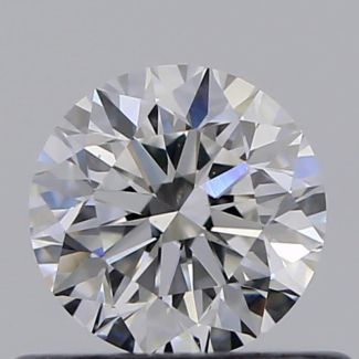 0.45 Carat Round E VS1 VG EX GIA Natural Diamond