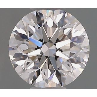 0.8 Carat Round D VS2 EX GIA Natural Diamond