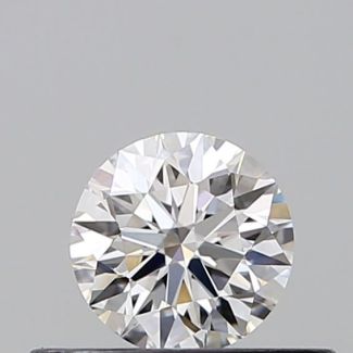 0.31 Carat Round D VVS2 EX GIA Natural Diamond