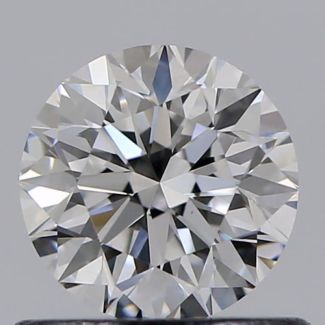 0.60 Carat Round E VS1 VG EX GIA Natural Diamond