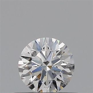 0.33 Carat Round E SI1 EX GIA Natural Diamond