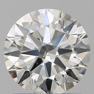 1.01 Carat Round J SI1 EX GIA Natural Diamond