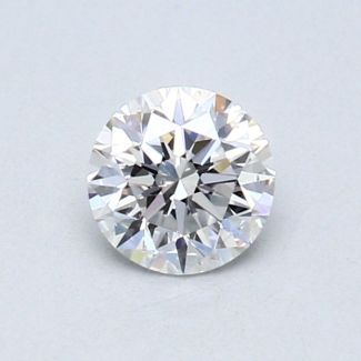 0.5 Carat Round D SI1 VG EX GIA Natural Diamond