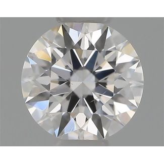 0.30 Carat Round E SI2 EX GIA Natural Diamond