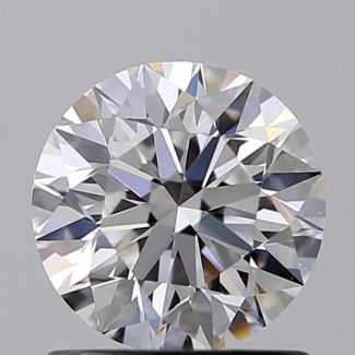 0.90 Carat Round E VS1 EX GIA Natural Diamond