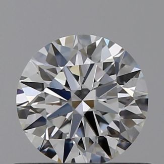 0.5 Carat Round F VS2 EX GIA Natural Diamond