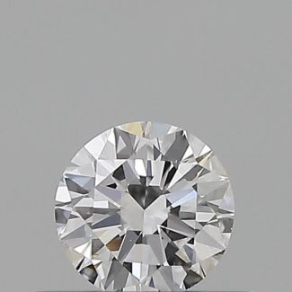 0.3 Carat Round D VVS2 VG EX GIA Natural Diamond