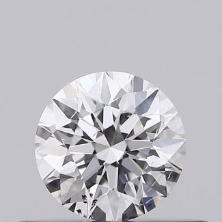 0.3 Carat Round E SI1 EX GIA Natural Diamond