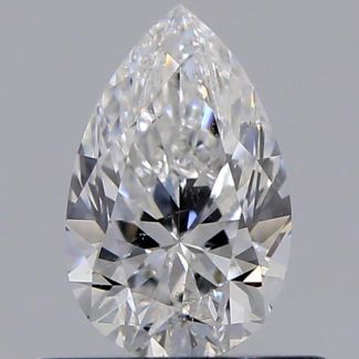 0.50 Carat Pear E SI2 - EX VG GIA Natural Diamond