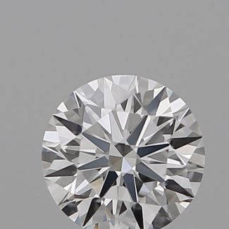 0.5 Carat Round E VVS2 EX GIA Natural Diamond