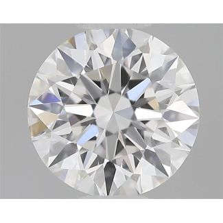 0.31 Carat Round G VVS1 EX GIA Natural Diamond