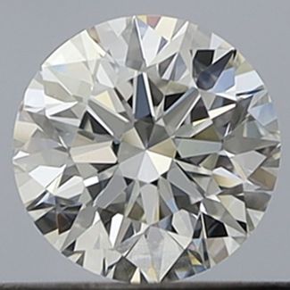 0.4 Carat Round G VS2 EX VG GIA Natural Diamond