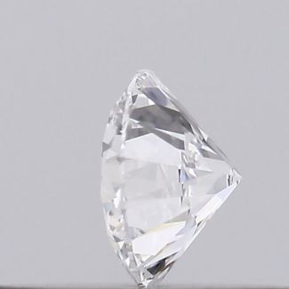 0.19 Carat Round D VVS2 EX GIA Natural Diamond