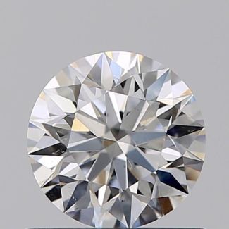 0.60 Carat Round E VS2 EX GIA Natural Diamond