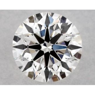 0.34 Carat Round E VVS1 EX GIA Natural Diamond