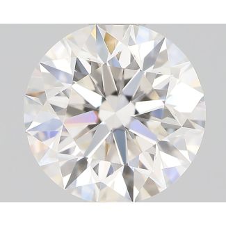 0.9 Carat Round H VVS2 EX GIA Natural Diamond