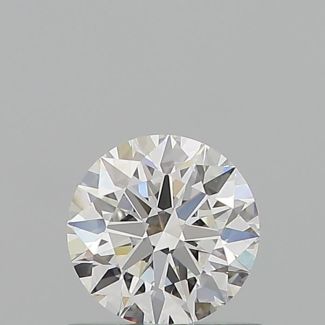 0.7 Carat Round D VVS2 EX GIA Natural Diamond