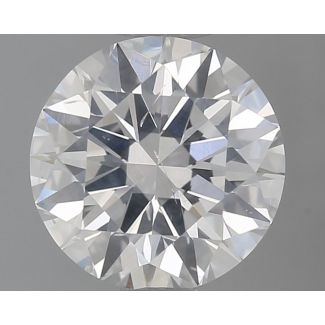 1.01 Carat Round F SI2 EX GIA Natural Diamond