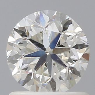 1.00 Carat Round I SI1 G EX GIA Natural Diamond