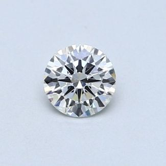 0.35 Carat Round H VS1 VG EX GIA Natural Diamond