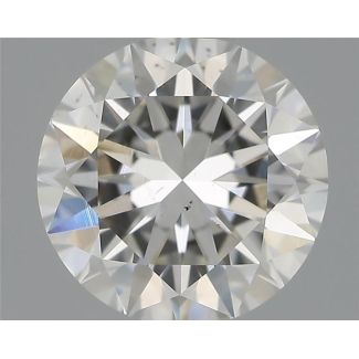 0.70 Carat Round G VS2 VG EX GIA Natural Diamond