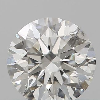 0.31 Carat Round I SI2 EX VG GIA Natural Diamond