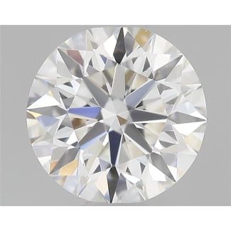 0.4 Carat Round F IF EX GIA Natural Diamond