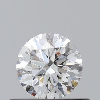 0.35 Carat Round G VVS1 EX GIA Natural Diamond