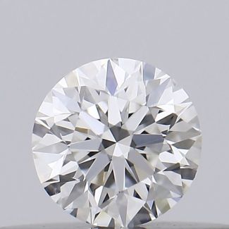 0.21 Carat Round G VS2 EX GIA Natural Diamond