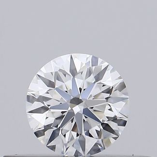 0.27 Carat Round D SI2 EX GIA Natural Diamond