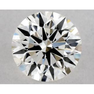 0.43 Carat Round G VVS1 EX GIA Natural Diamond