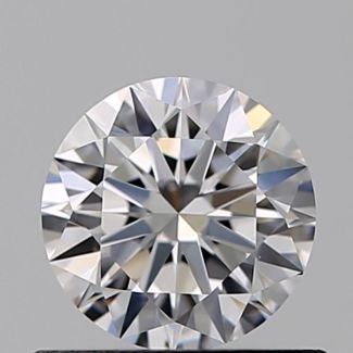 0.51 Carat Round D VS1 EX GIA Natural Diamond