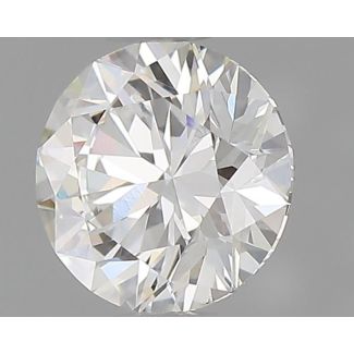 0.5 Carat Round F VS1 EX GIA Natural Diamond