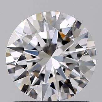 0.95 Carat Round D VVS1 EX GIA Natural Diamond