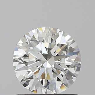 1.0 Carat Round H VS1 EX IGI Natural Diamond