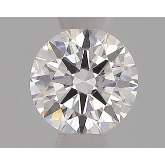 0.30 Carat Round D SI1 EX VG GIA Natural Diamond