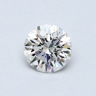 0.56 Carat Round F VS2 EX GIA Natural Diamond