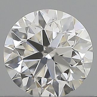 0.40 Carat Round H SI1 VG GIA Natural Diamond