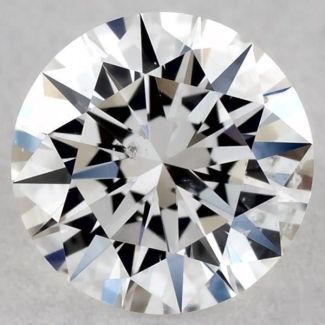 0.24 Carat Round E SI2 EX GIA Natural Diamond