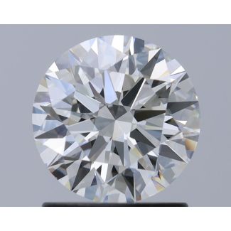 1.23 Carat Round H VS1 EX GIA Natural Diamond