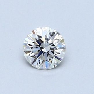 0.41 Carat Round F VS2 VG EX GIA Natural Diamond