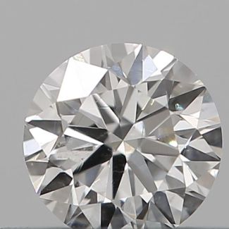 0.24 Carat Round E SI1 VG EX IGI Natural Diamond