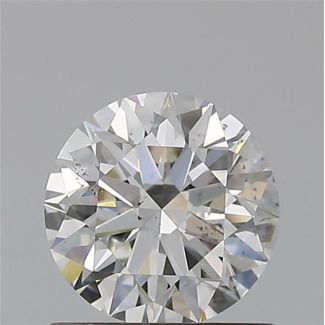 0.72 Carat Round G SI1 EX GIA Natural Diamond