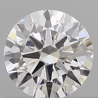 0.40 Carat Round E VS2 EX GIA Natural Diamond