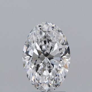 1.52 Carat Oval D VS2 - EX VG GIA Natural Diamond